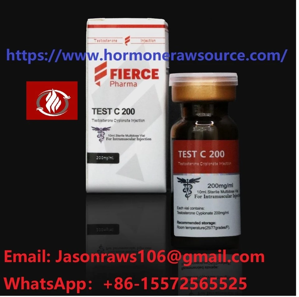 Fierce τεστοστερόνη cypionaye 200mg για bodybuilding cas: 58-20-8